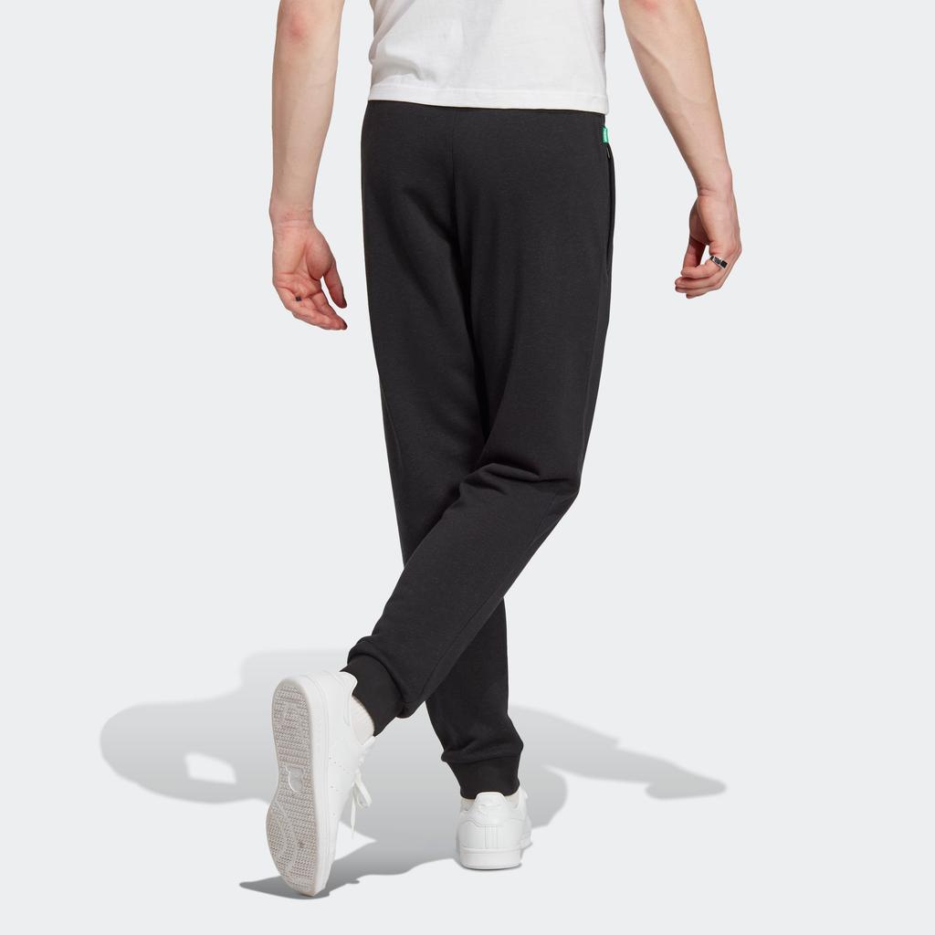 Adidas Мужские джоггеры Originals Essentials+ из конопли с однотонным логотипом, черные HR8616