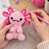 Набор для вязания крючком «Животное из пряжи: Саламандра», DIY Вязаная кукла из пряжи, Аксессуары для вязания крючком и Наполнитель, Набор для рукоделия для начинающих и взрослых