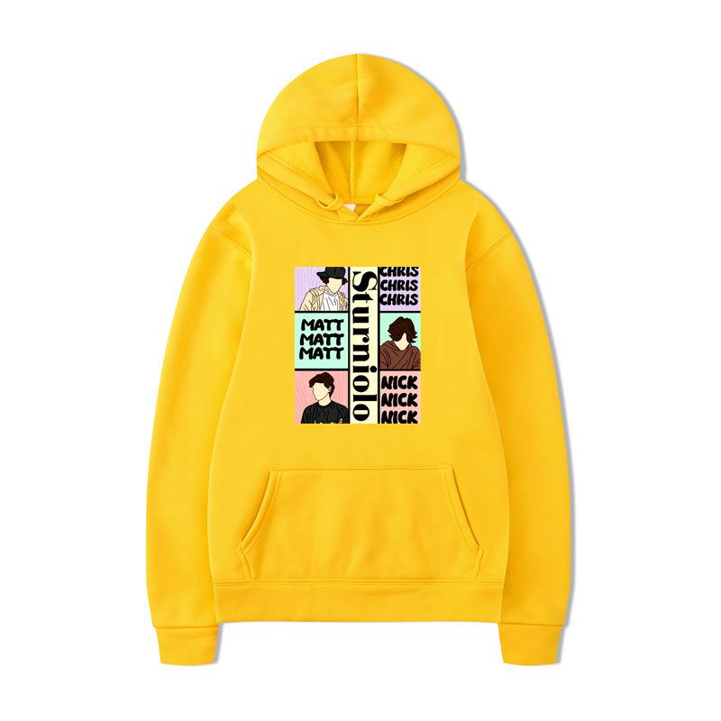 Толстовки Sturniolo Triplets для мужчин и женщин, креативный дизайн с принтом, брендовая одежда Y2K, винтажные пуловеры унисекс с длинным рукавом