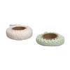 Kit Fabric Tape - RAYHER - 1,5m - Vert menthe + blanc - 2 designs - 100% coton