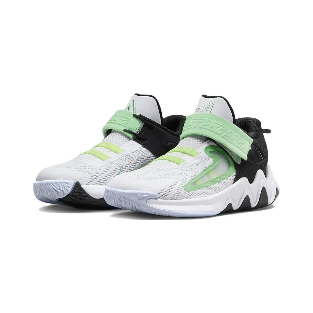 Nike Кроссовки Giannis Immortality 2 PS White Barely Volt Kids Grey-Fog Black DQ1942-101