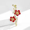 Plum Blossom Brooch High-End Women'S Niche Design Sense Flower Brooch Pin High-End Sense Suit Clothes Accessories