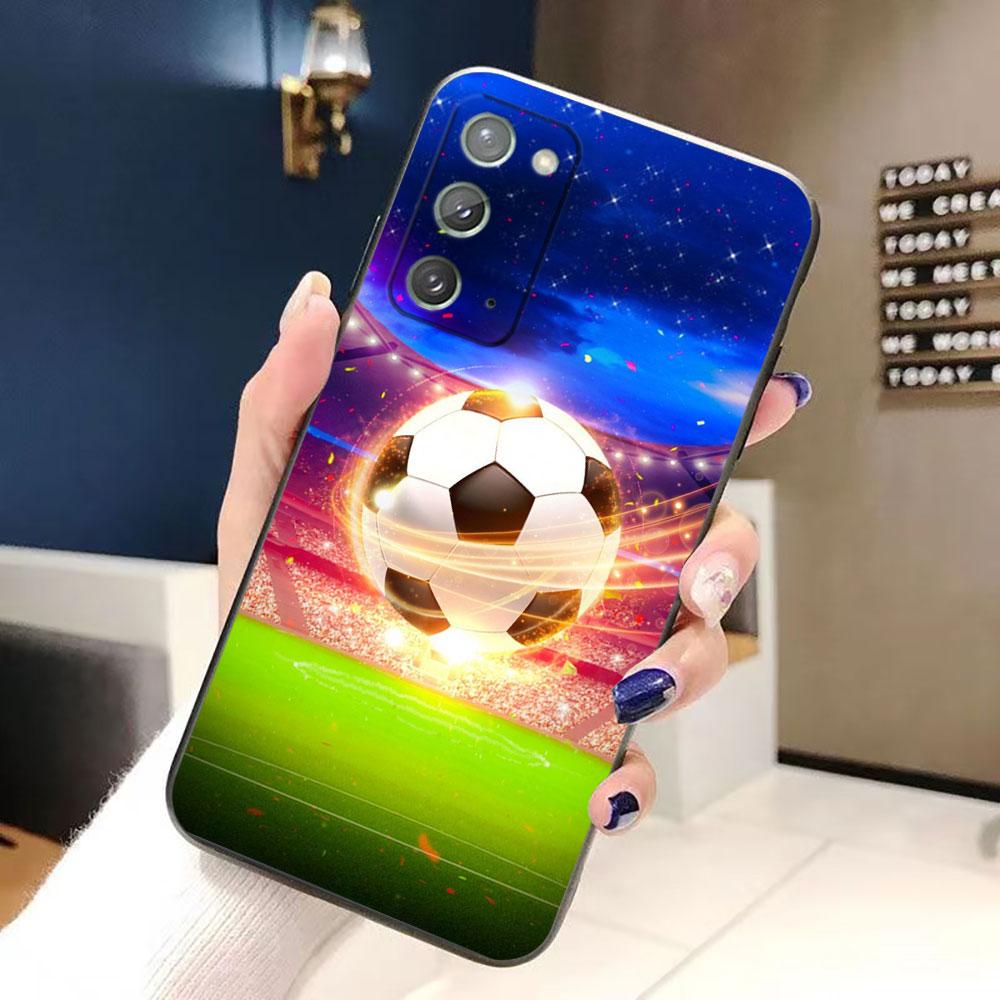 Чехол для телефона Футбольный мяч Для Samsung NOTE 20 10 M23 M53 A80 A70 A50 A30 A24 A13 A12 A07 A06 A05S A04 A03S A03 A04E
