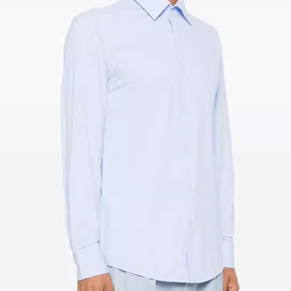 Hugo Boss Рубашка мужская SS24 Светло-голубая 50490393-450
