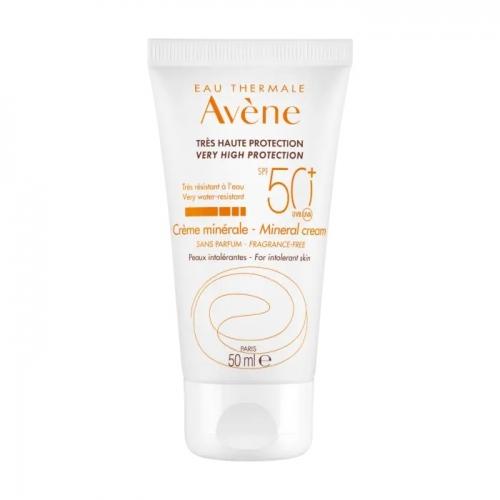 Авен Минеральный солнцезащитный крем SPF50+ 50 мл