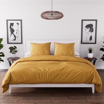 Комплект постельного белья из стираной микрофибры 240x220 см BOHEME Медовый