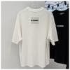 JIL SANDER футболка с короткими рукавами и надписью для мужчин и женщин, модная повседневная свободная футболка, новинка лета 2022 года