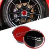 GGBFQ1 4PCS 56MM Car Wheel Center Hub Cap Rim Sticker Scorpion Decal Accessories For Fiat 500 Abarth Uno 600 Cross Fiorino Grande Panda