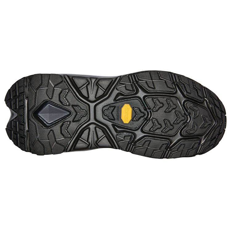 HOKA Kaha 2 Low GORE-TEX Triple Black Мужские кроссовки 1123190-BBLC