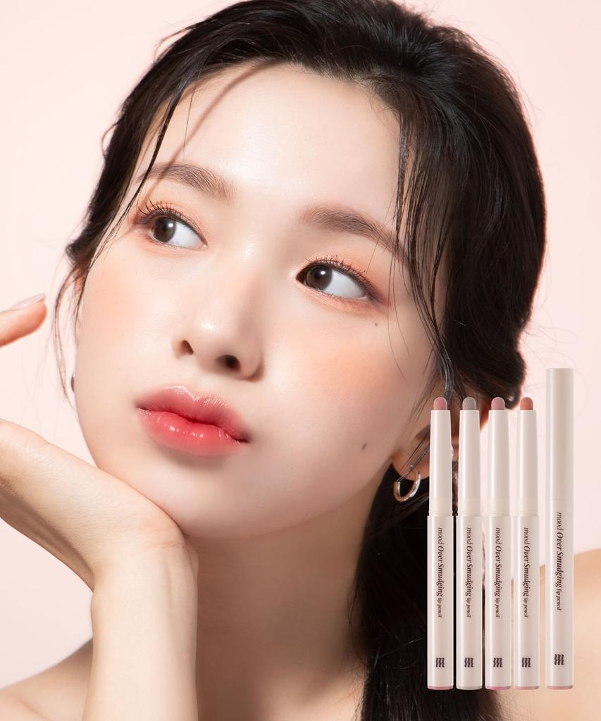 Mood Over Smudging Lip Pencil 5 Colors, 2 Pieces