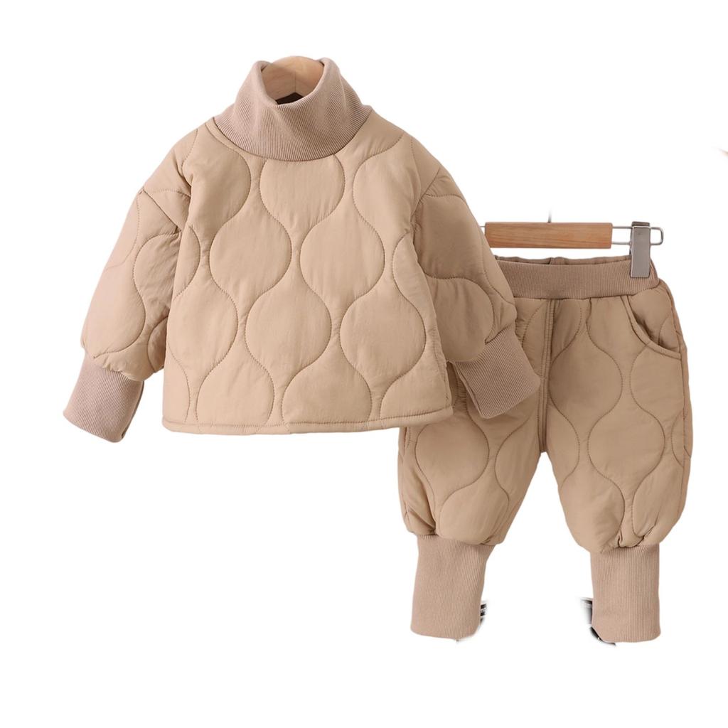 Детский повседневный комплект с длинным рукавом, удобные наряды для повседневной носки