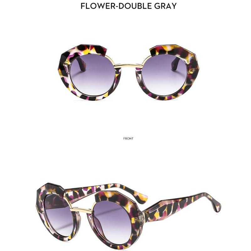 Женские солнцезащитные очки, модные круглые солнцезащитные очки, солнцезащитные очки с толстой оправой.