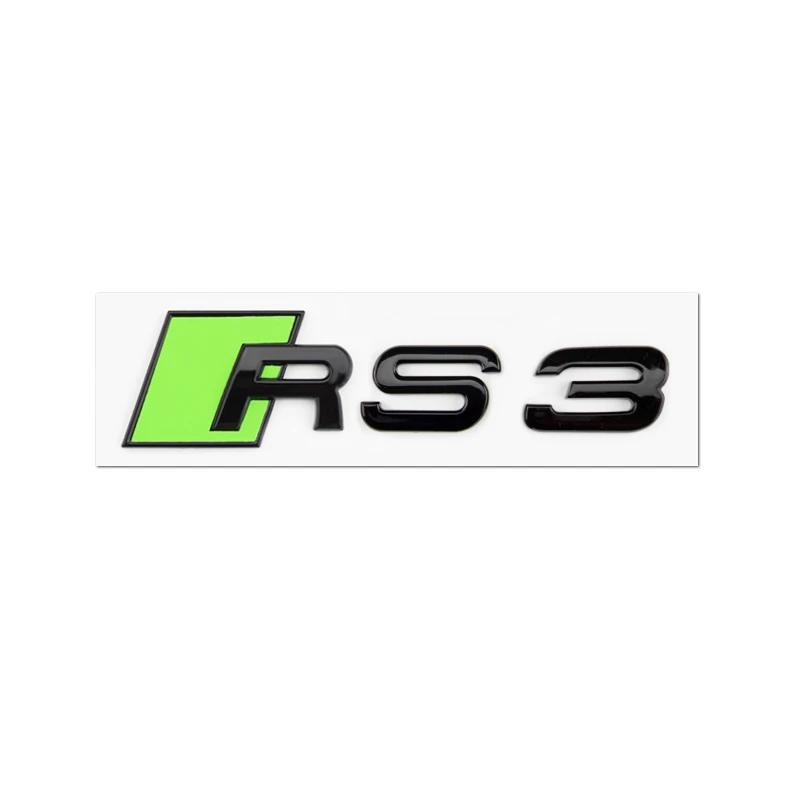 2026 New Car Body Rear Trunk ABS Badge S3 S4 S5 S6 S7 S8 Emblem Sticker Decor Accessories for Q5 A4 B8 B6 B9 B7 A3 8P A6 C7