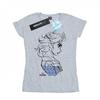 Womens/Ladies Frozen Elsa Sketch Cotton T-Shirt