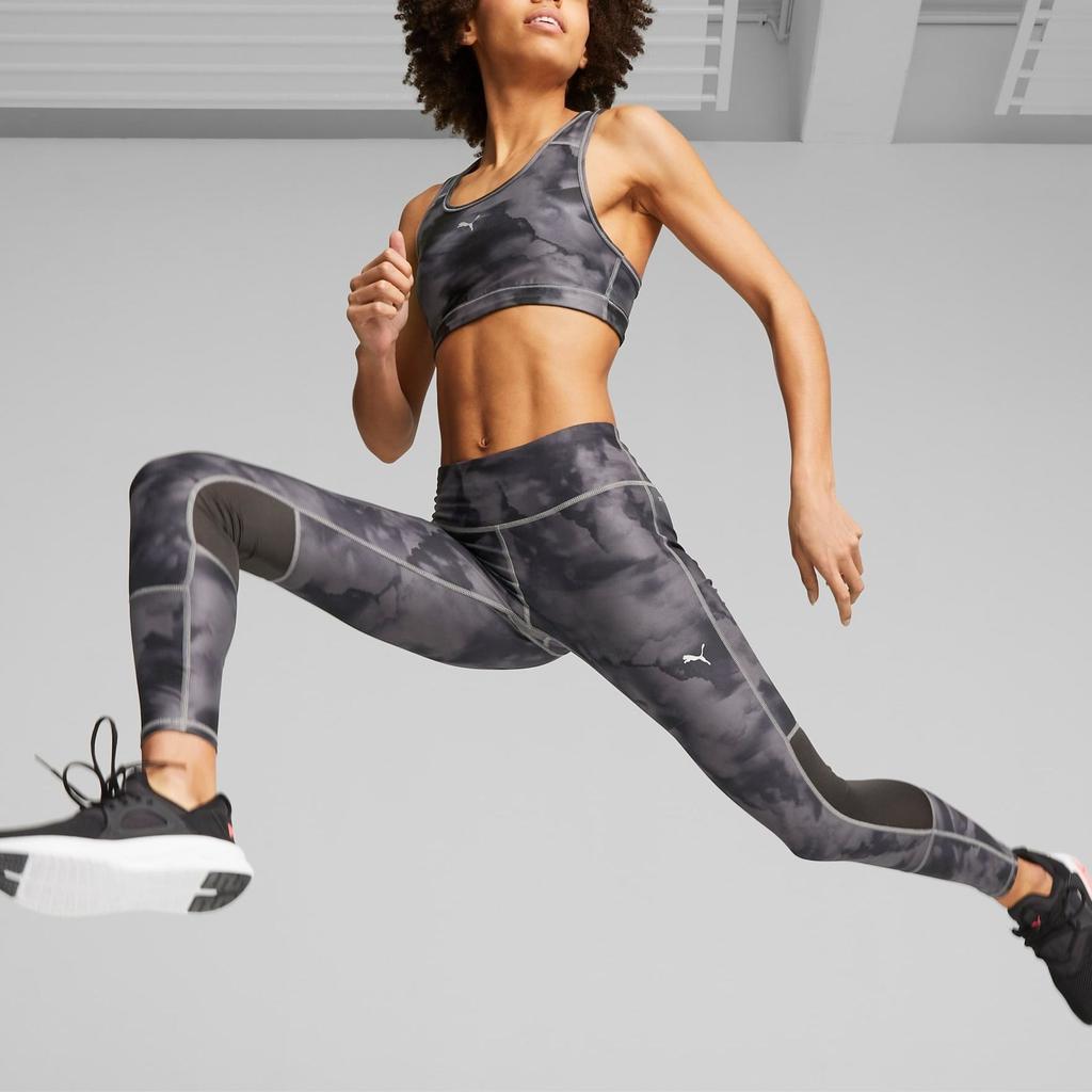 PUMA RUN FAVORITE AOP Sports Pants Women's Black 524540-01