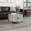 VidaXL Coffee Table Concrete Grey 50x50x40 Cm Engineered Wood 829420