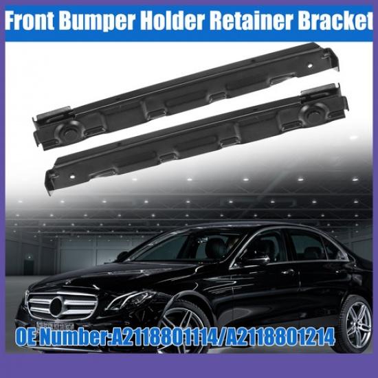 Front Left Right Upper Bumper Bracket TWO for Mercedes Benz E320 03-09