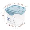 Airtight Plastic Food Storage Containers - Sealed Cans for Coarse Cereals & Grains (With Scale)
