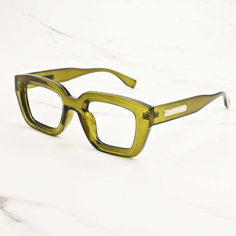 Брендовый Дизайн Квадратная Толстая Рамка Мужские Очки для Миопии По Рецепту Близорукость Анти Синий Свет Женские Короткие Легкие Оптические Очки