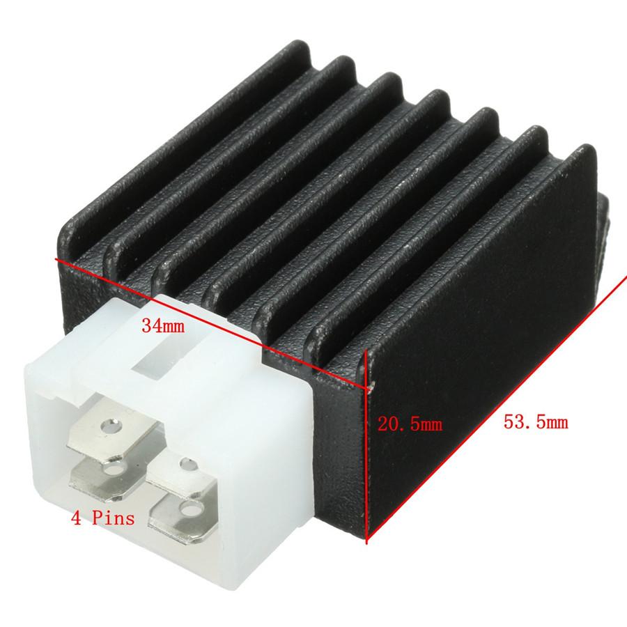 Комплект катушки зажигания, блока CDI, выпрямителя-регулятора для питбайка, квадроцикла 110/125/140 куб.см