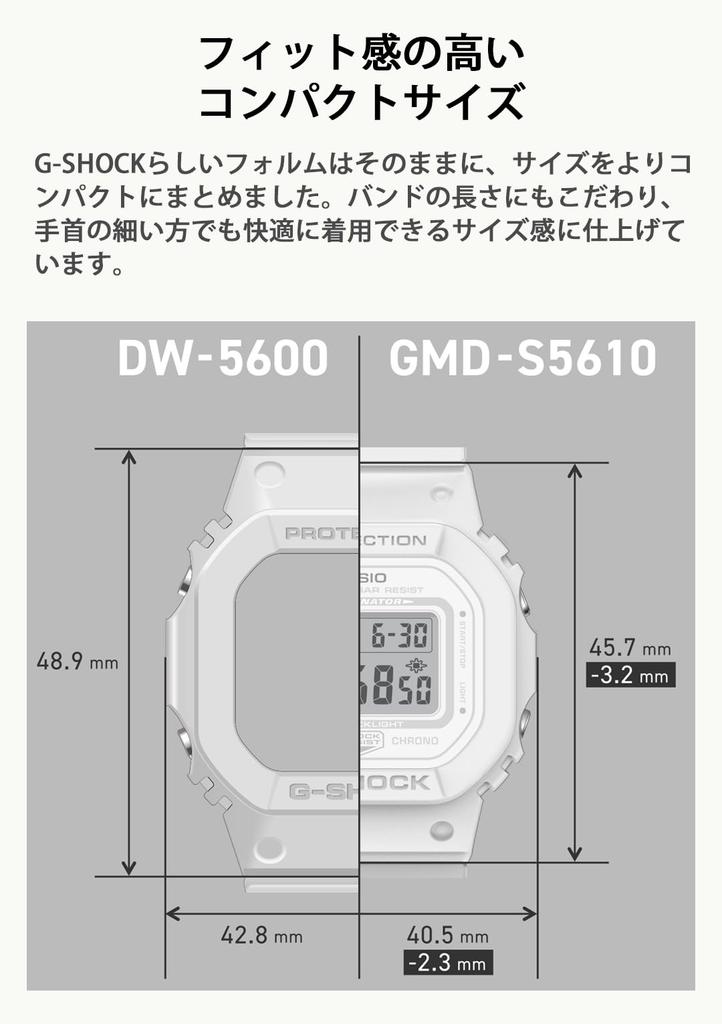 Часы Casio G-Shock POWER PINK (GMD-S5610PP-4JF) Сделано из экологически чистых материалов (Официальный японский продукт) для женщин