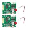 1 Pair Power Amp Module Amplifier Board O Stereo Sound Speaker for Bluetooth 5.0 TWS 3.7‑5V