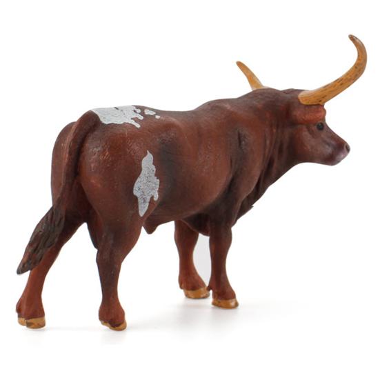 Children Cognitive Education Animal Longhorn Cattle Hand-drawn Cow Model Toy
