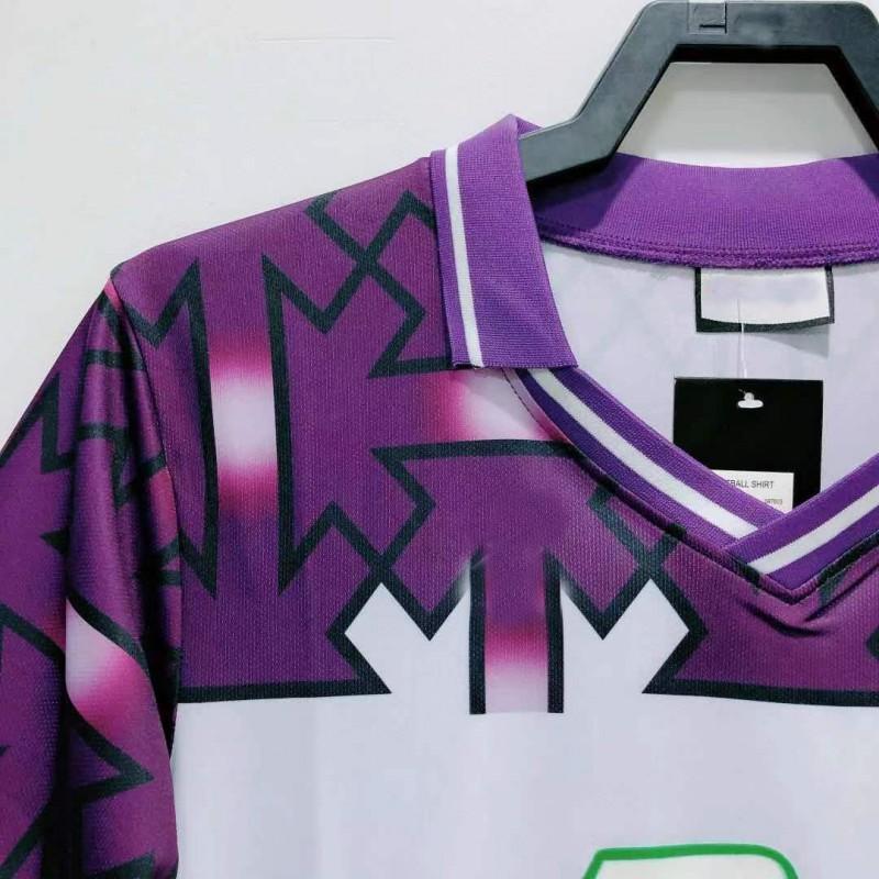 1992/93 Fiorentina Retro Home Soccer Jersey Batistuta Football Training Shirt