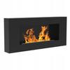 Wall Mounted Bioethanol Fireplace DELTA2 FLAT TÜV Biofuel