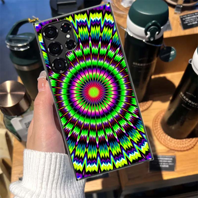 Chaotic Hypnosis Cases Phone Case for Samsung Galaxy S26 Ultra S25 Edge S24 S23 FE S21 Plus S20 S22 S10 Cover TPU Capa Shell Sho