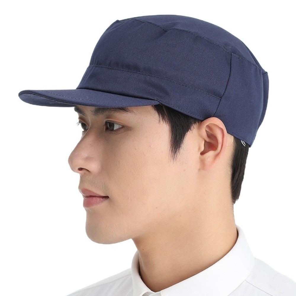Dust-proof Work Hat Durable Chef Hat Hygienic Food Service Cap  Hotel Restaurants