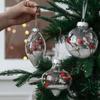 Рождественские пластиковые шары Украшение Xmas Шары Декоративные Праздничные DIY Украшения Пластиковые Шары-украшения Рождественские Шары