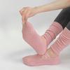 Mid Tube Length Women's Yoga Socks Breathable Fabric Harajuku Street Socks  Pilates Class