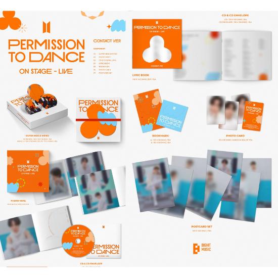 Выберите POB BTS PERMISSION TO DANCE on STAGE LIVE