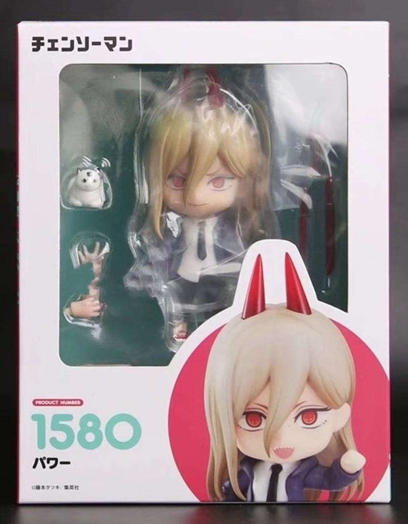 10 см Q-версия Аниме Человек-бензопила Дэндзи Почита Макима Фигурка Действия ПВХ Настольное Украшение Игрушка Коллекционная Модель Хэллоуин Подарки