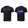 Футболки Li Ning Унисекс Черные С круглым вырезом Умеренный прямой крой AHSVE61-1
