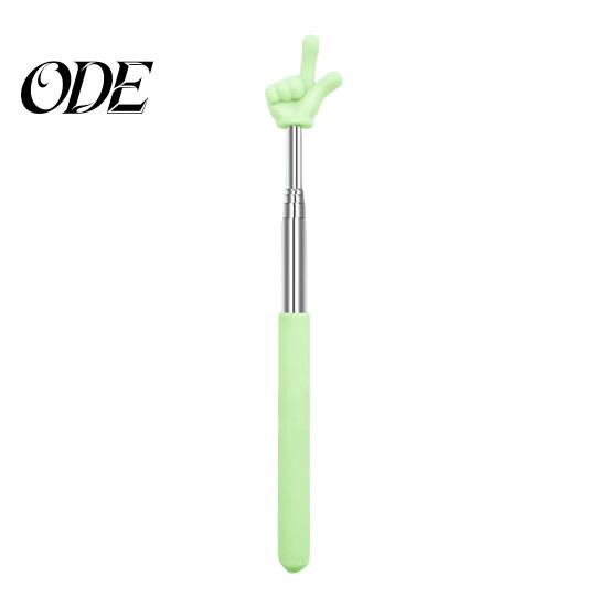 Durable Presentation Aid Telescopic Teachers Pointer Extendable Finger Stick Handheld Guiding Portable Tool Wand for School Office Classroom Teaching