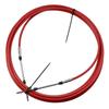 Motoforti Marine Throttle Shift Remote Control Box Cable Compatible with Type Yam Aha for Outboard Motor Steering System Red Length 7M 1pc 3300/33C