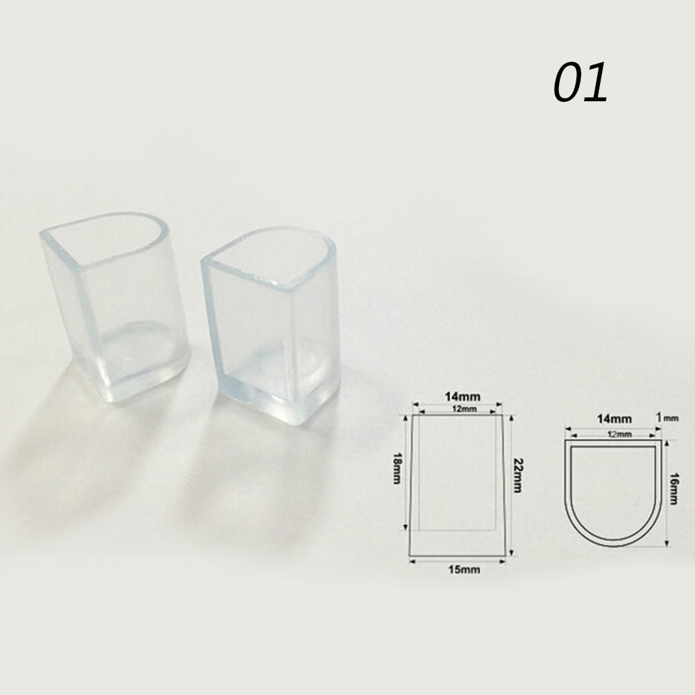1 Pairs Clear Wedding High Heel Shoe Protector Stiletto Cover Stoppers