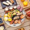 Круглая портативная BBQ-решетка Sigang