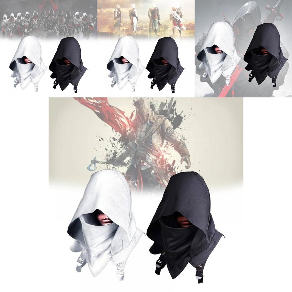 Худи костюма Assassin's Creed из полиэстеровой ткани для Хэллоуина, косплея и средневековой ролевой игры