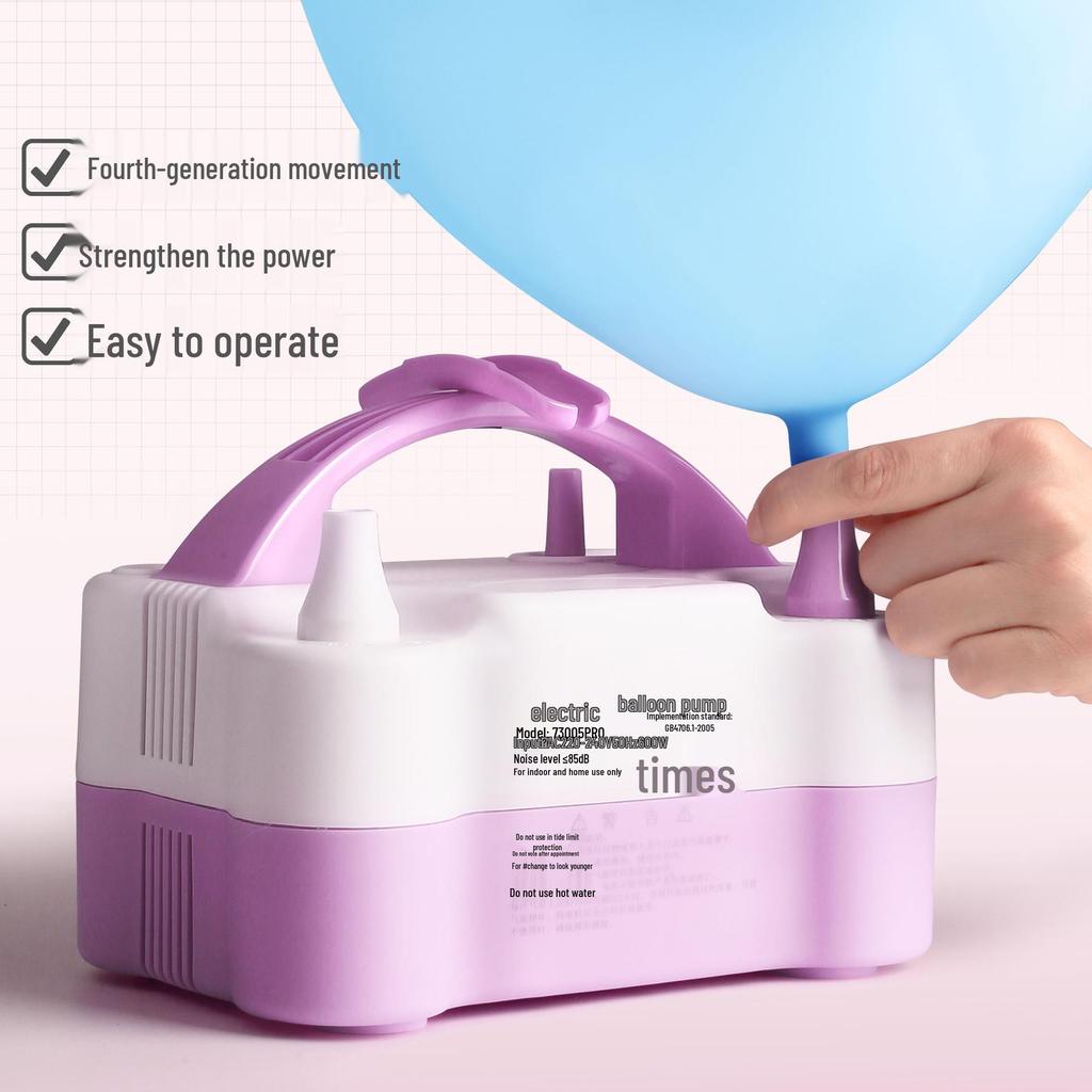 Электрический автоматический насос для надувания воздушных шаров