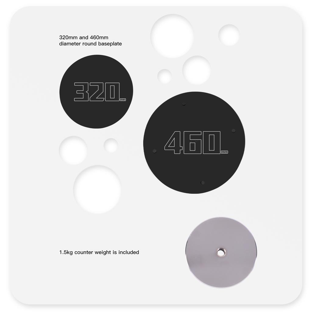 DF DIGITALFOTO V30 360 Degrees  Spinning Camera Rig Video Rotating Platform Metal Material Photography