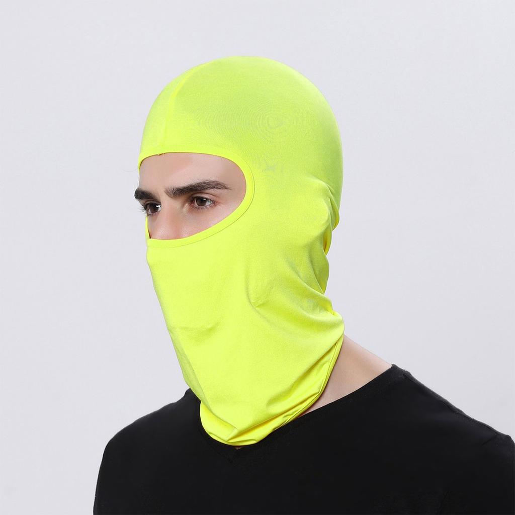 Candy Colored Outdoor Cycling Face Mask Windproof Sports Headscarf Sun Hood Hat