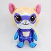 Super Kitties Team Anime Plush Toys Crystal Super Soft Plush Toy Doll Blue Kitten Green Kitten Yellow Kitten Doll Kids Toys
