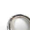 Great CHROME HEARTS Ring SCRL BAND scroll band ring Silver 925 men Used