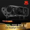Black Headlight Back Cover for BMW X6 F15 (2014-2018)