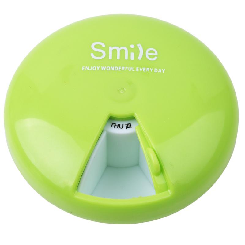 1 шт. 4 цвета 7 дней еженедельный органайзер для таблеток, лекарств, контейнер для хранения, кейс для таблеток ARI