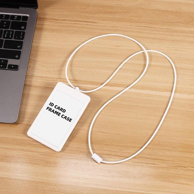 Выдвижной держатель для бейджа Силиконовый шнурок Держатель для карт Роскошные держатели для именных бирок Круглая веревка Чехол для удостоверения сотрудника Аксессуары для медсестер