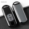 Новый ТПУ Чехол для Ключа Автомобиля Обложка Брелок Для Mazda 2 3 5 6 Bl Bm Gj Atenza Axela Demio Cx-3 Cx3 Cx-5 Cx5 Cx7 Cx-9 Cx8 Защитный Чехол Сумка